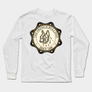 Vintage French Bulldog Long Sleeve T-Shirt